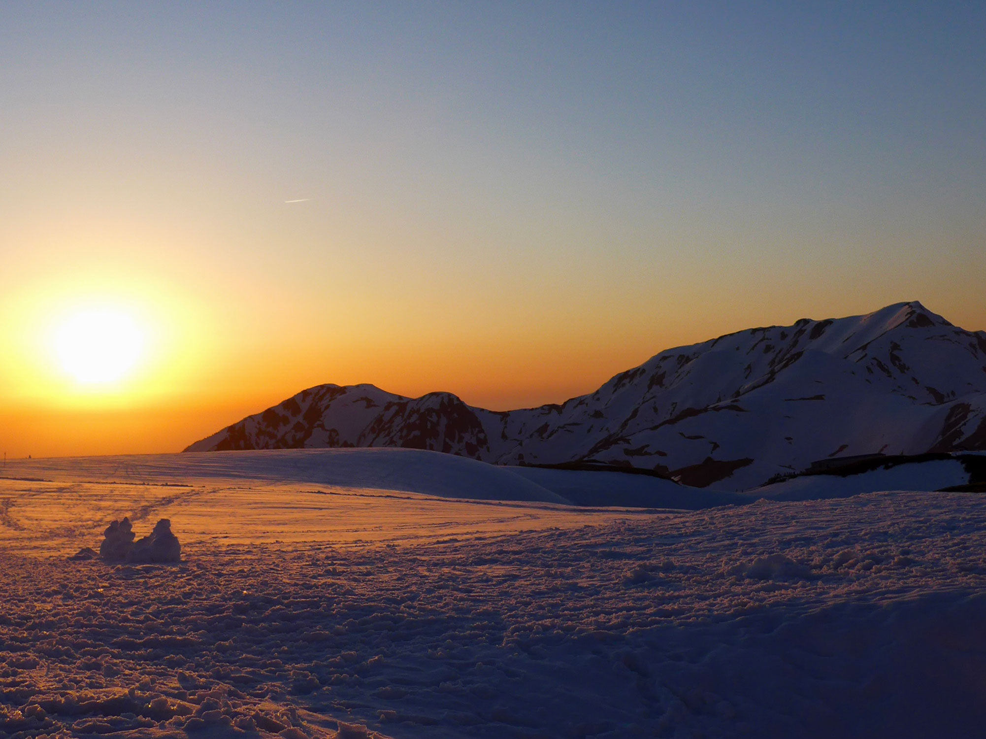 Sunset-Tateyama
